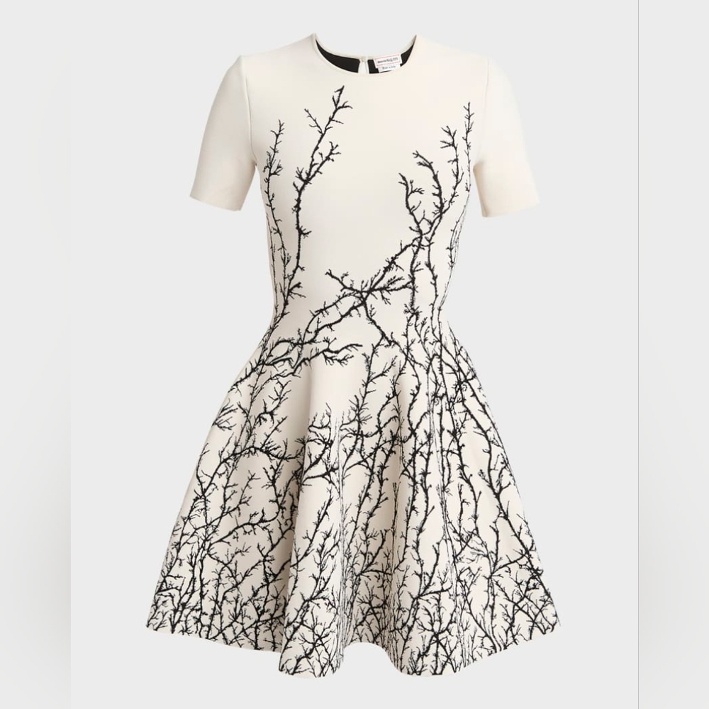 Alexander McQueen Thorn dress NWT